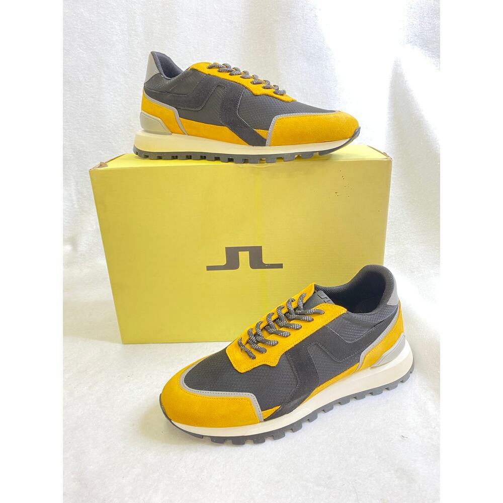 NWB J.Lindeberg Bridge Runner Sneakers,‎ Mango Mojitio, EU 42